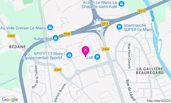 Localisation Kevin Vergne