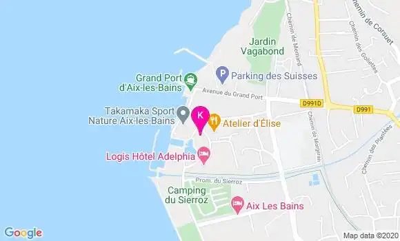 Localisation Camille Muller