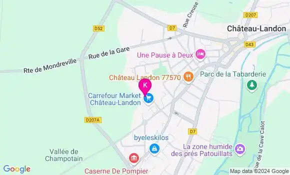 Localisation Augustin Gourtay