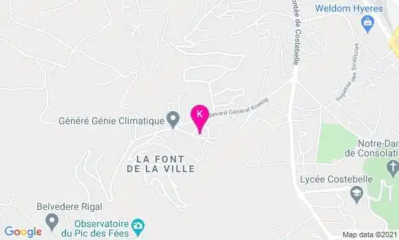Localisation Catherine Crama Dumas