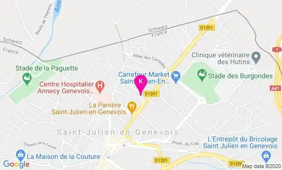 Localisation Armelle Chanial Granier