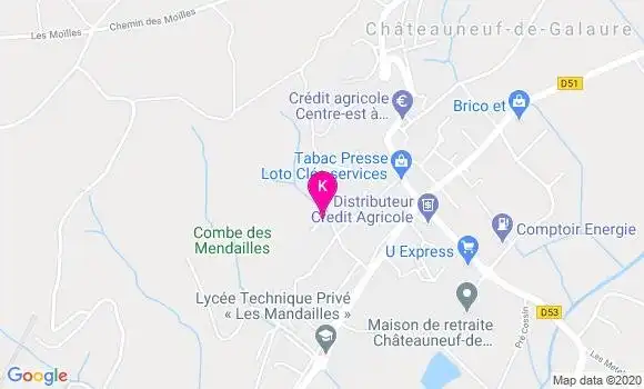 Localisation Luc Jourdan