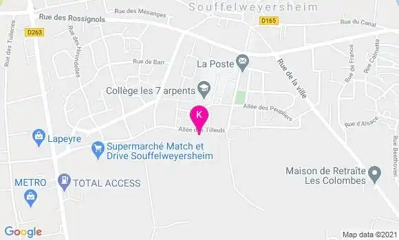 Localisation Christine Chanteloup