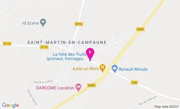 Localisation Xavier Fournier