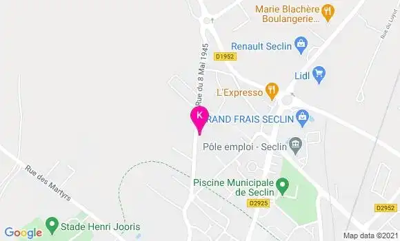 Localisation Lucie Louvet