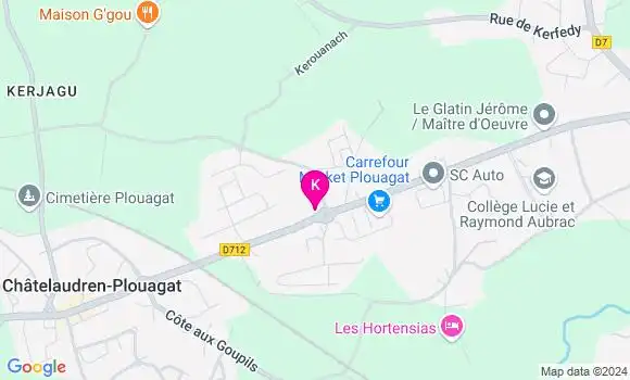 Localisation Murielle Hamon