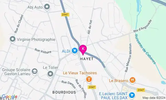 Localisation Claire Caup