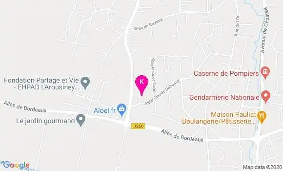 Localisation Fabienne Fourthon