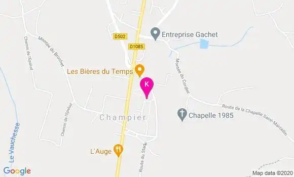 Localisation Nolwenn Thiery