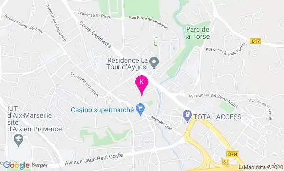Localisation Melanie Guichard