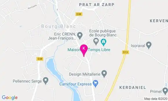 Localisation Aude Bergot Le Bras