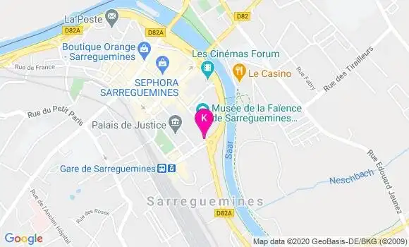 Localisation Valerie Anne Carre