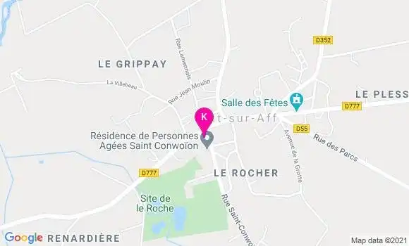Localisation Aude Baillier