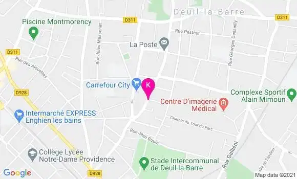 Localisation Francois Fernandez