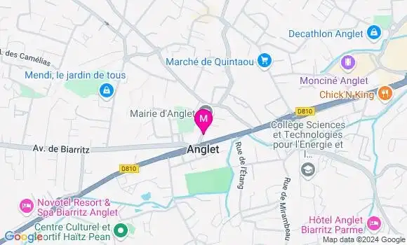 Localisation Muriel Cramaregeas Dhur