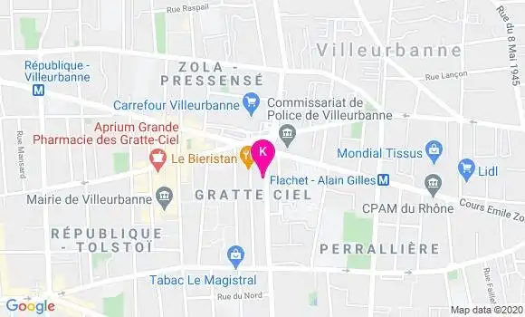 Localisation Adeline Houver