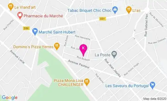 Localisation Marie Letierce Prylecki