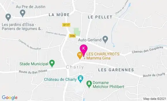 Localisation Maeliss Buttin