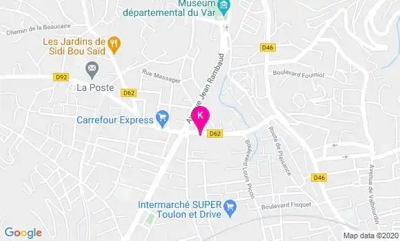 Localisation Alizee Marteau