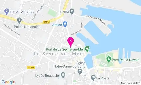 Localisation Lilian Cottura