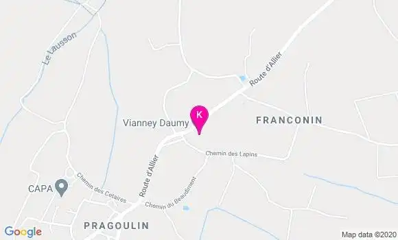 Localisation Vianney Daumy