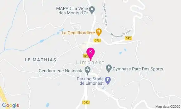 Localisation Carole Condemine Berthelot