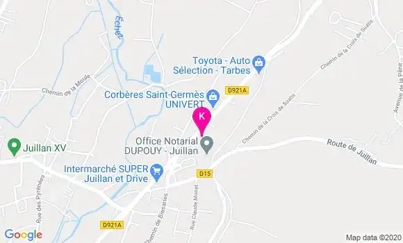 Localisation Christel Bruel