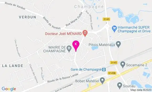 Localisation Jean Baptiste Rossard