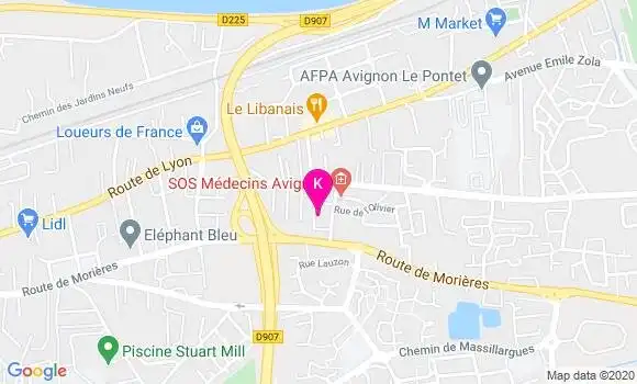 Localisation Catherine Cuny