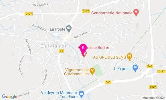 Localisation Vincent Mamet
