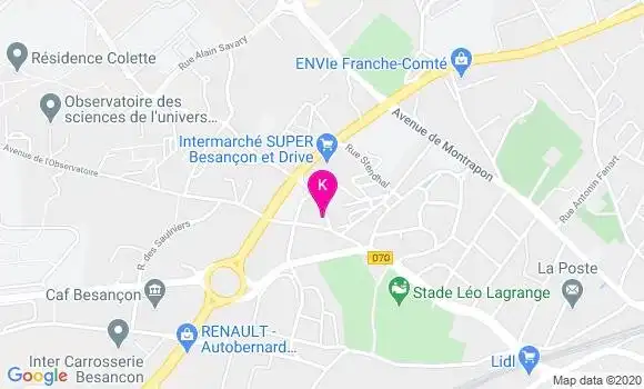 Localisation Cecile Brun Vieille Grosjean