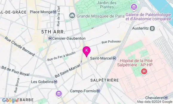 Localisation Isabelle Salembier Vincent