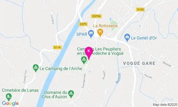 Localisation Frederique Egger