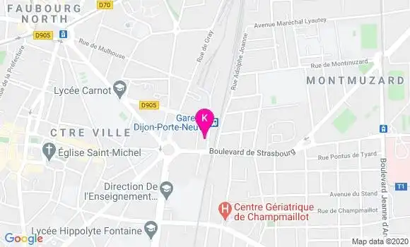 Localisation Bruno Chatain