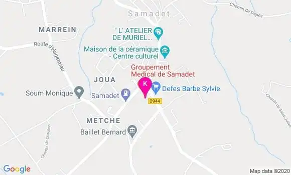 Localisation Mathieu Noirot