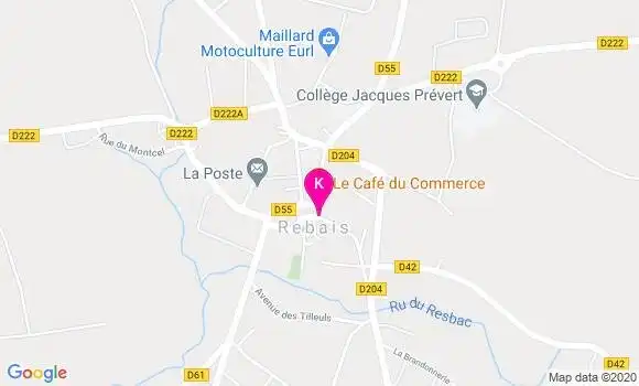 Localisation Giacomina Lienard