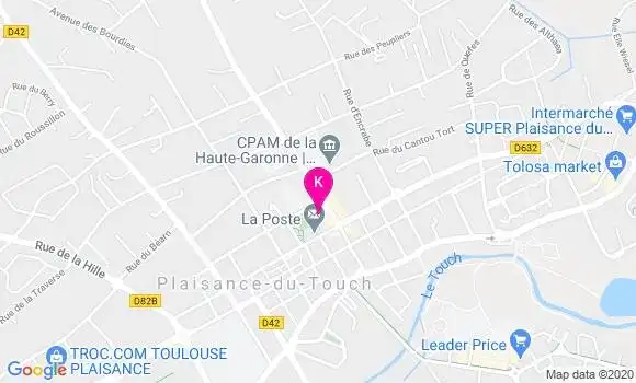 Localisation Caroline Dozias