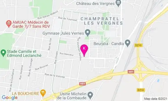 Localisation Emilie Autissier