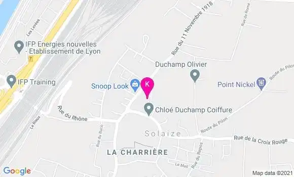 Localisation Yann Brouillard