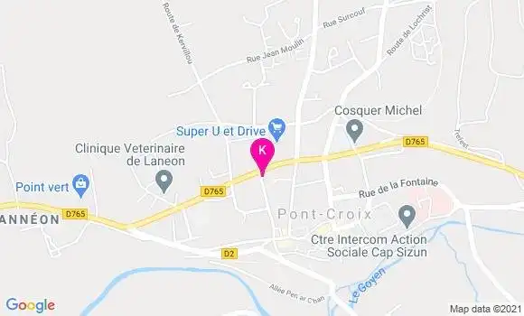 Localisation Karine Guenec