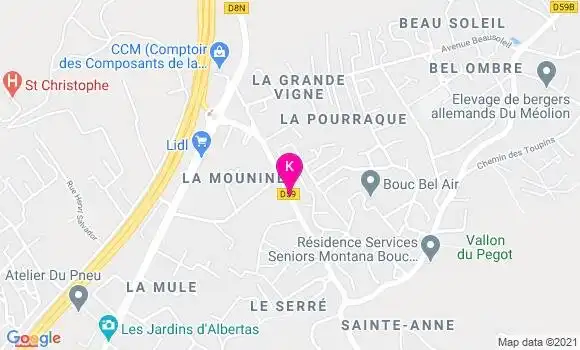 Localisation Anne Lassailly