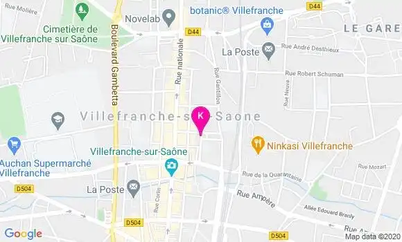 Localisation Corinne Cossard