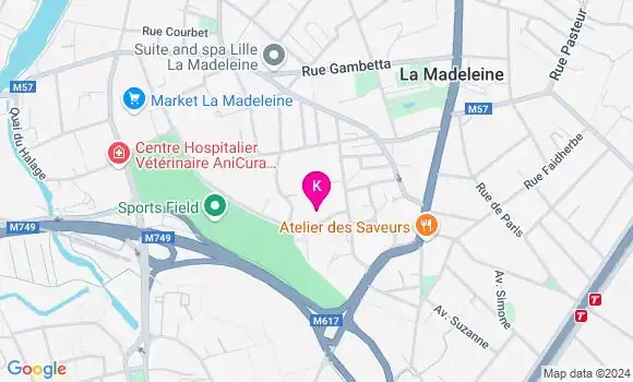Localisation Thomas Derousseau