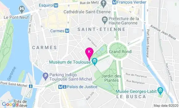 Localisation Audrey Bernussou