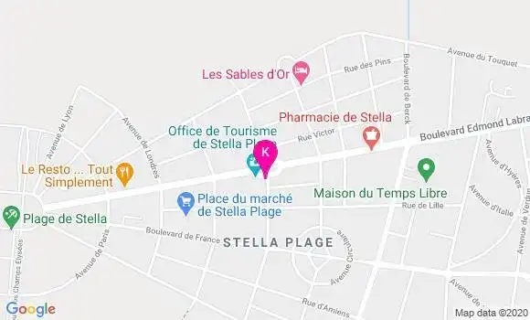 Localisation Jean Paul Gaillard