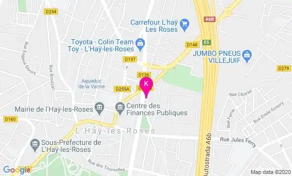 Localisation Isabelle Andral Martin