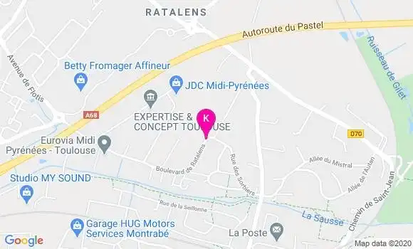 Localisation Matthieu Carol