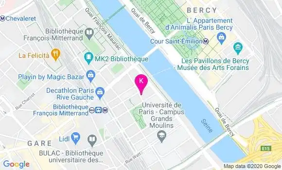 Localisation Celine Lebert Clapier