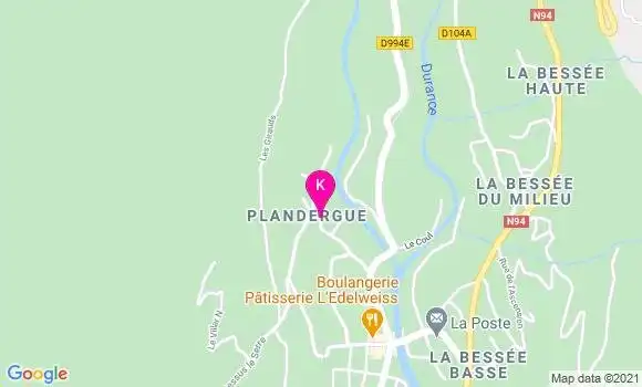 Localisation Jean Luc Alran