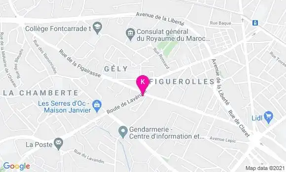 Localisation Thierry Marc
